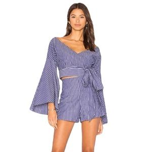 Fame and Partners × REVOLVE Poplin Top